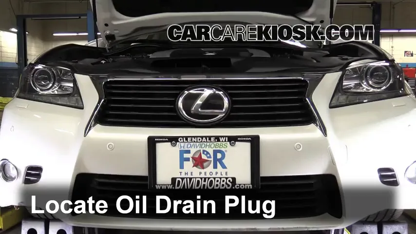 2013 Lexus GS350 3.5L V6 Oil Change Oil and Oil Filter
